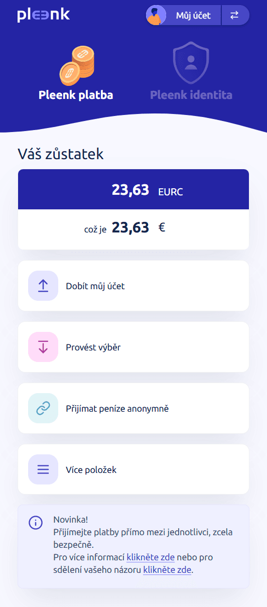 Pleenk payment